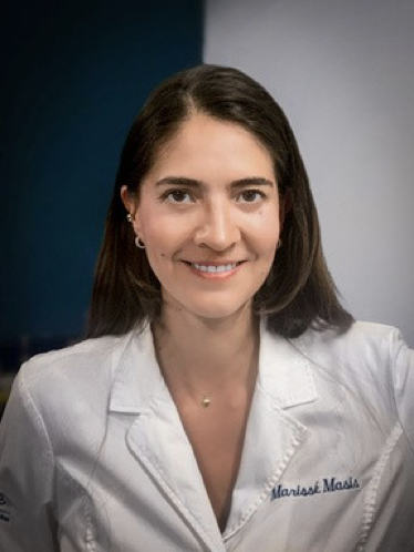 Professional headshot of Marissé Masís-Solano MD PhD
